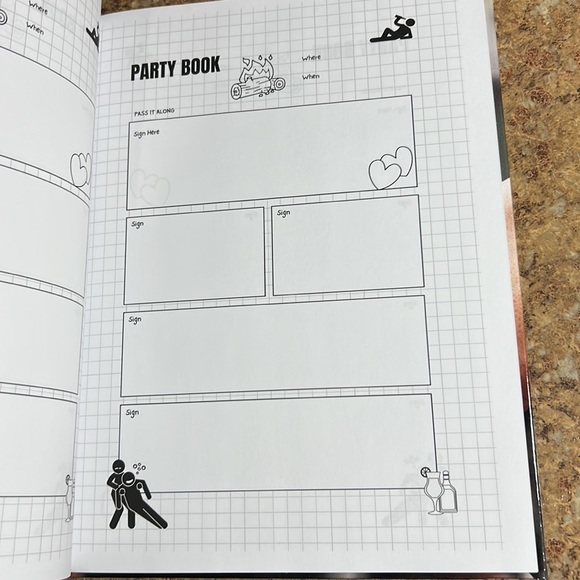 Party Book for Memories - Picture 3 of 3